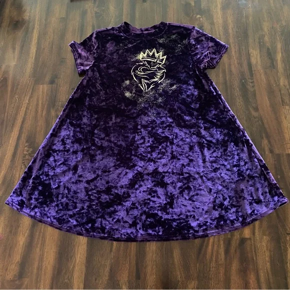 Disney Dresses | Disney Descendants Costume | Color: Gold/Purple | Size: 7-8 | Littlegeorgi's Closet